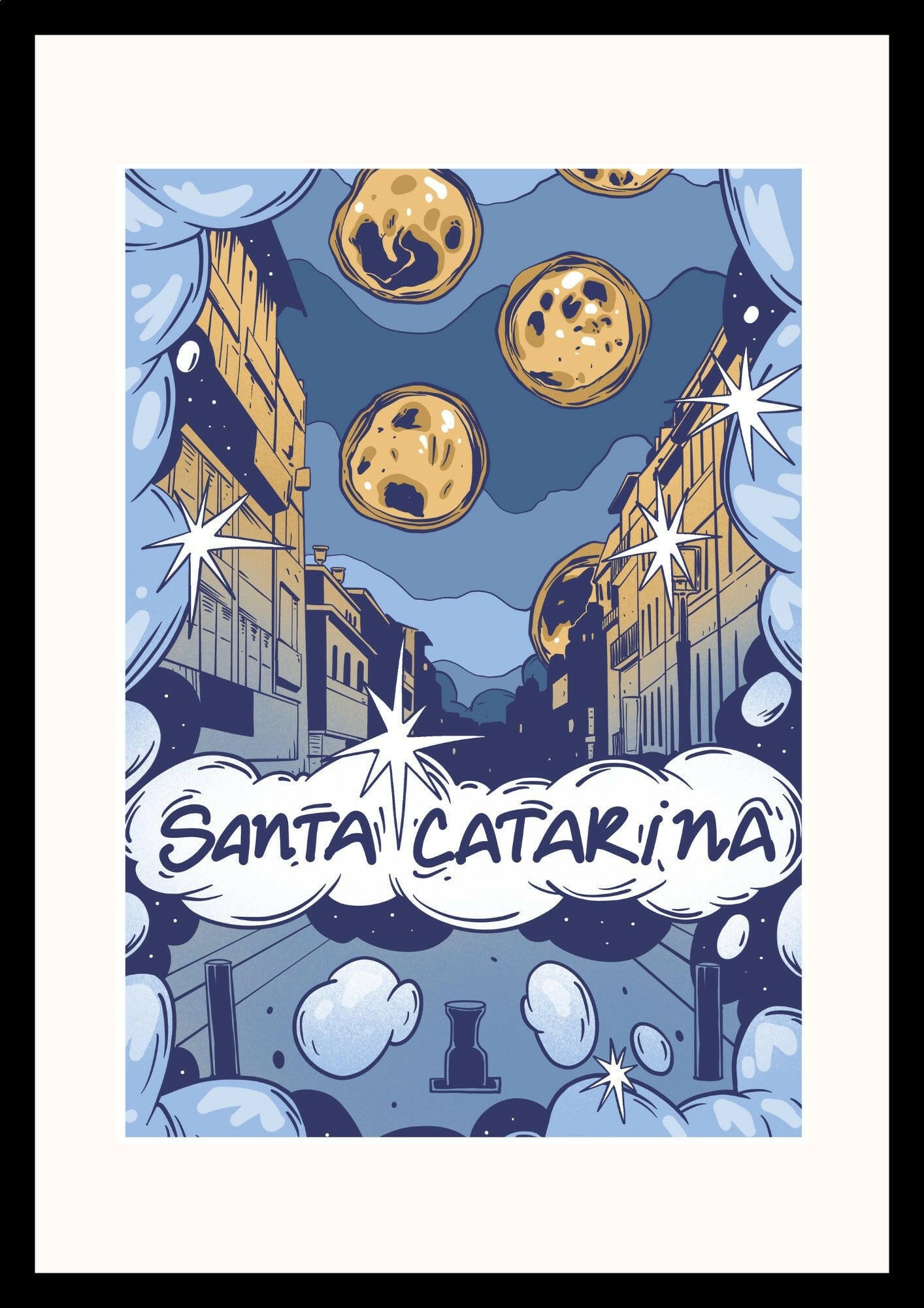 Santa Catarina Porto poster by Fedor
